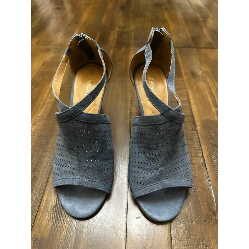 Lane Bryant Heeled Sandals 9W Blue